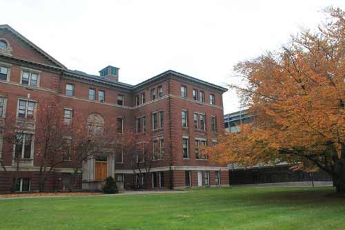 Một góc trường đại học Harvard
